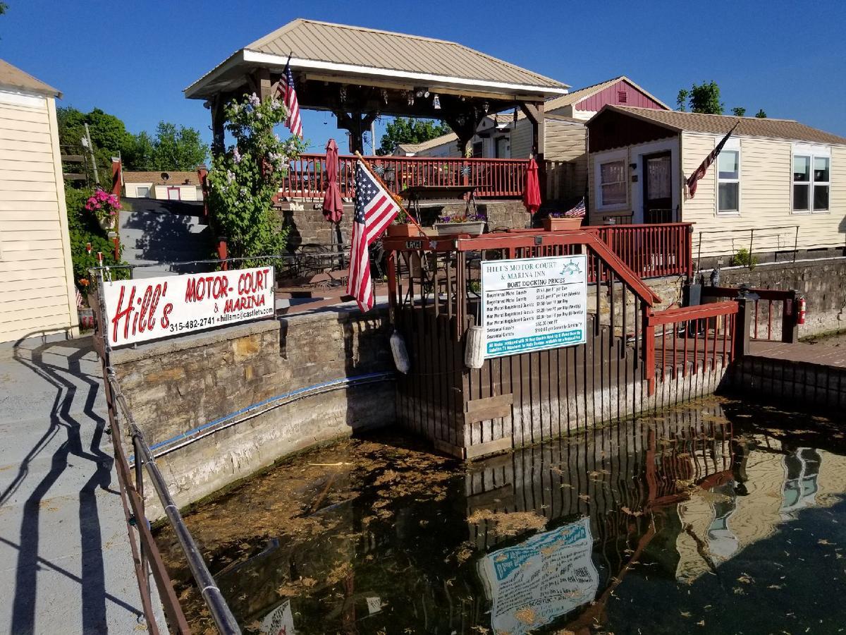 Hills Motor Court & Marina Motel Alexandria Bay Eksteriør bilde