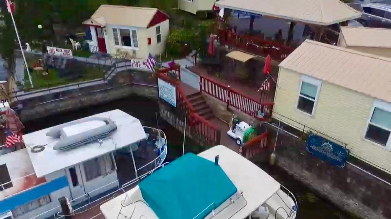 Hills Motor Court & Marina Motel Alexandria Bay Eksteriør bilde